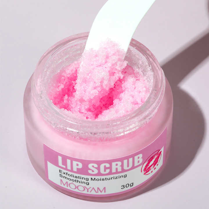 Gentle Exfoliating Strawberry Lip Scrub